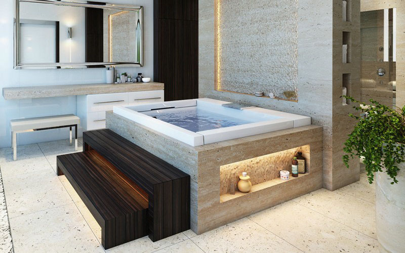 موتور کمصدا و کممصرف جکوزی آپارتمانی