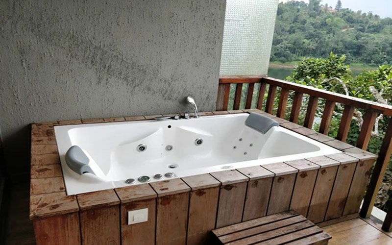 طراحی جکوزی برای تراس و بالکن آپارتمان