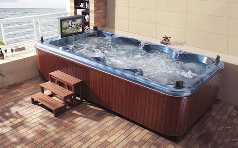 طراحی جکوزی برای تراس و بالکن آپارتمان